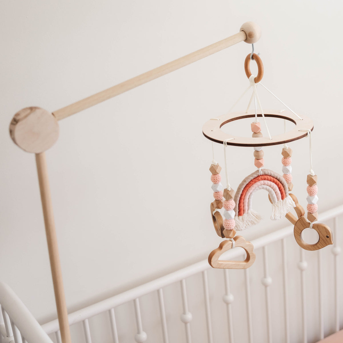 Rainbow Crib Mobile