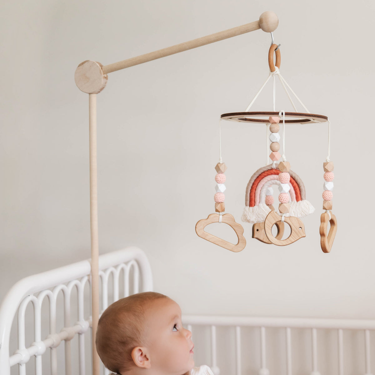 Rainbow Crib Mobile