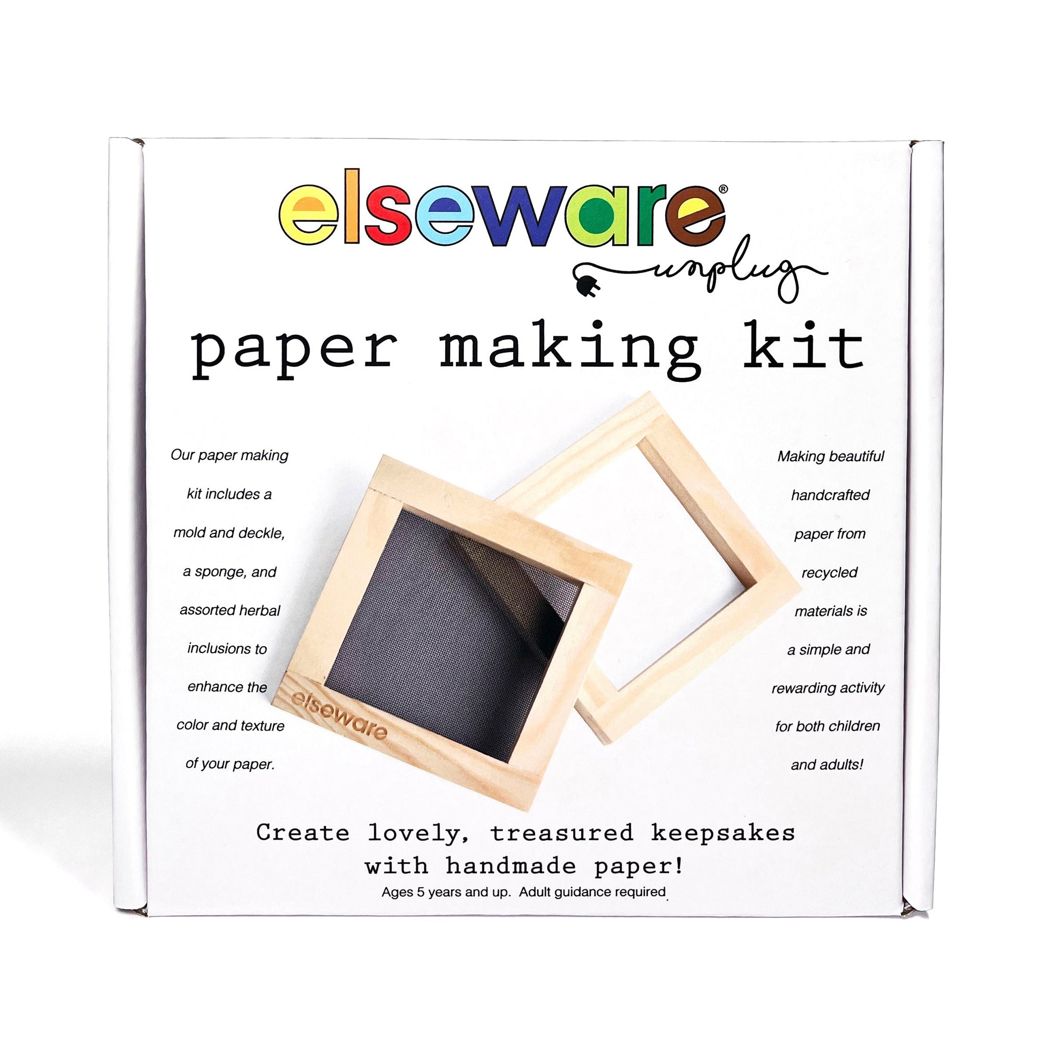 Paper Making Kit DIY – Recycled Handmade Paper Craft