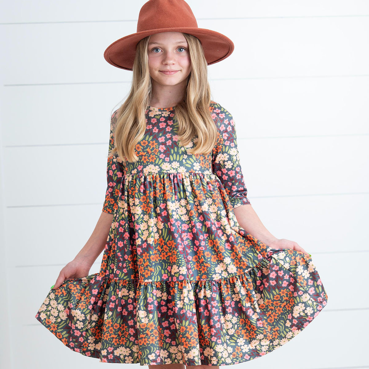 Emma Flower Fields Dress