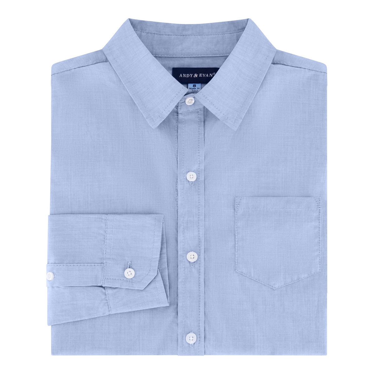 Blue Chambray Button-down