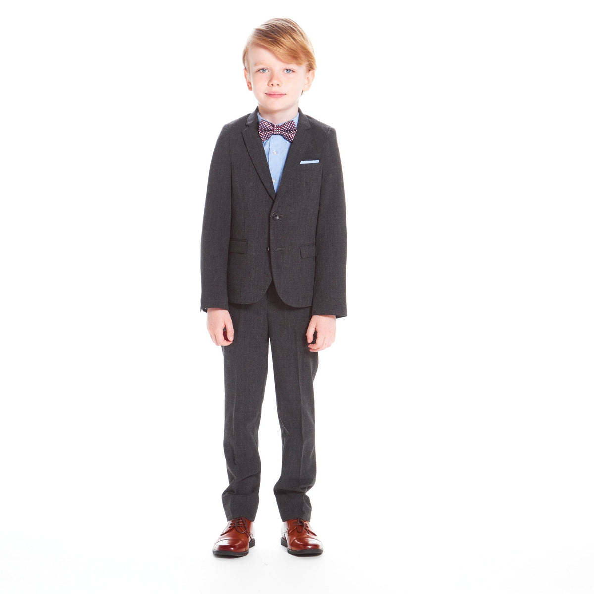 Grey Stretch Suit with Comfy-Flex Technology®