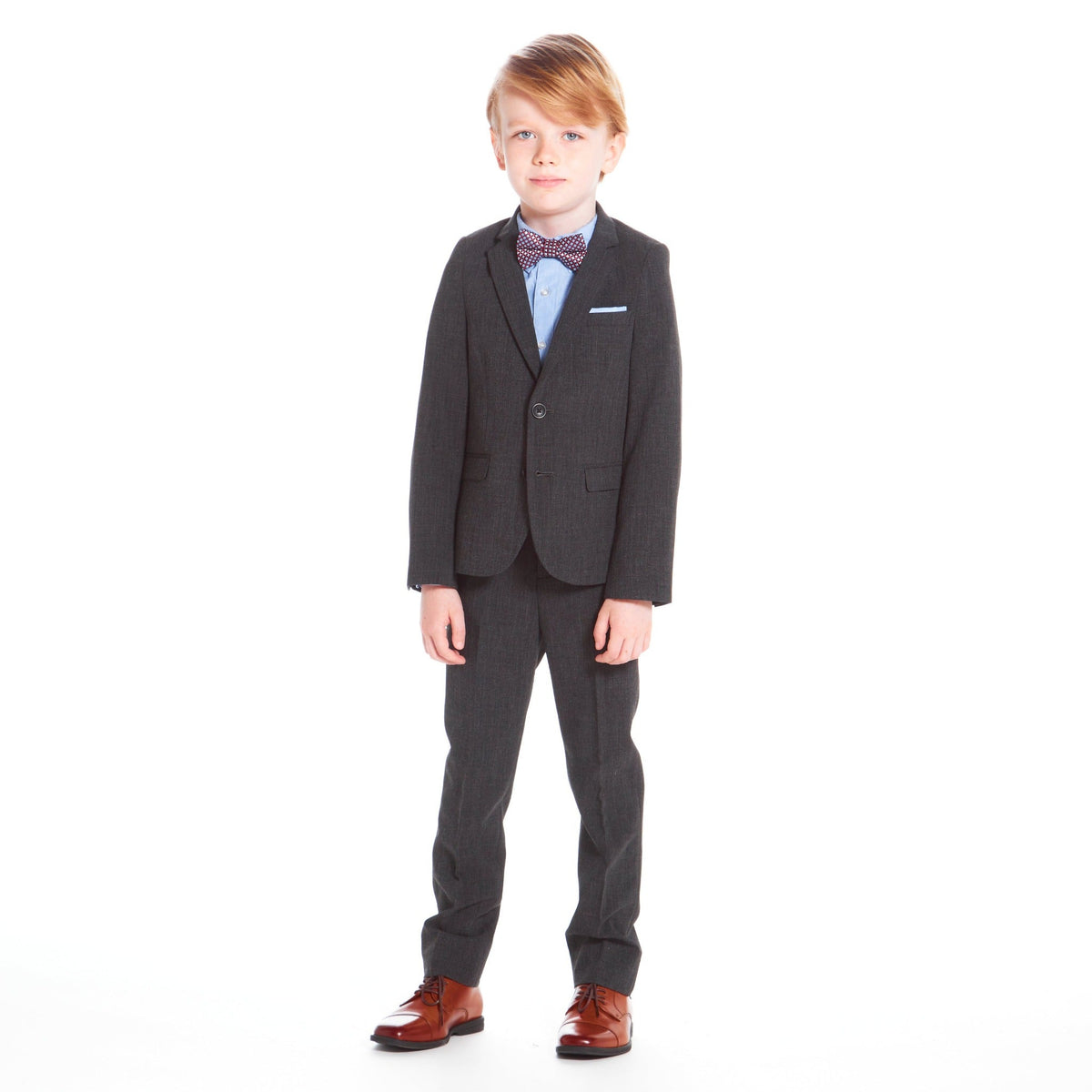 Grey Stretch Suit with Comfy-Flex Technology®