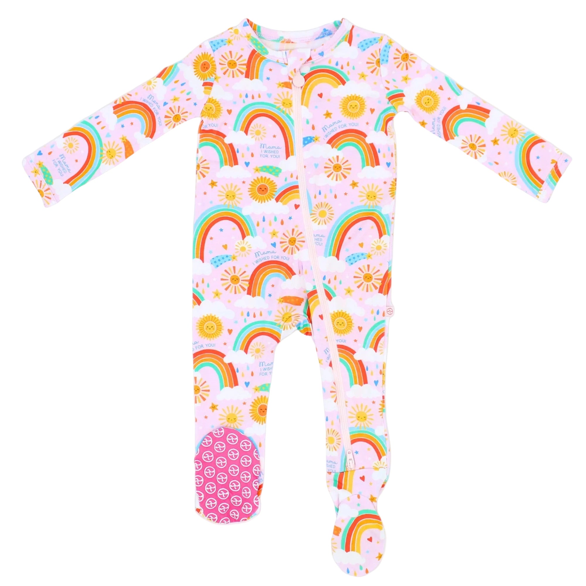 The Second-Skin Footie | Here Comes the Sunshine (Pink)