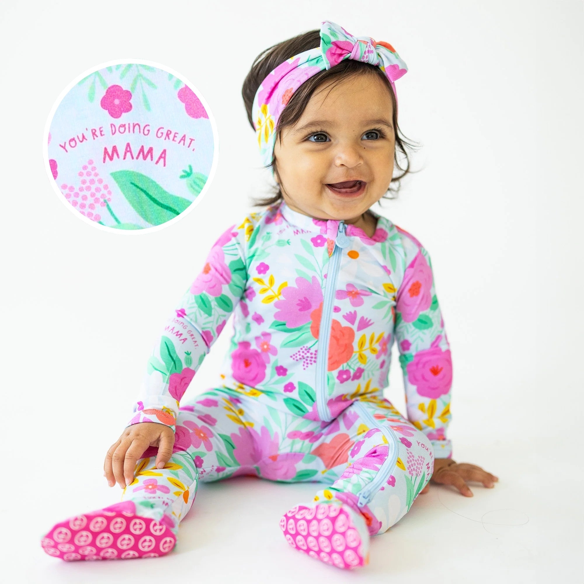 The Second-Skin Footie | Flower Power