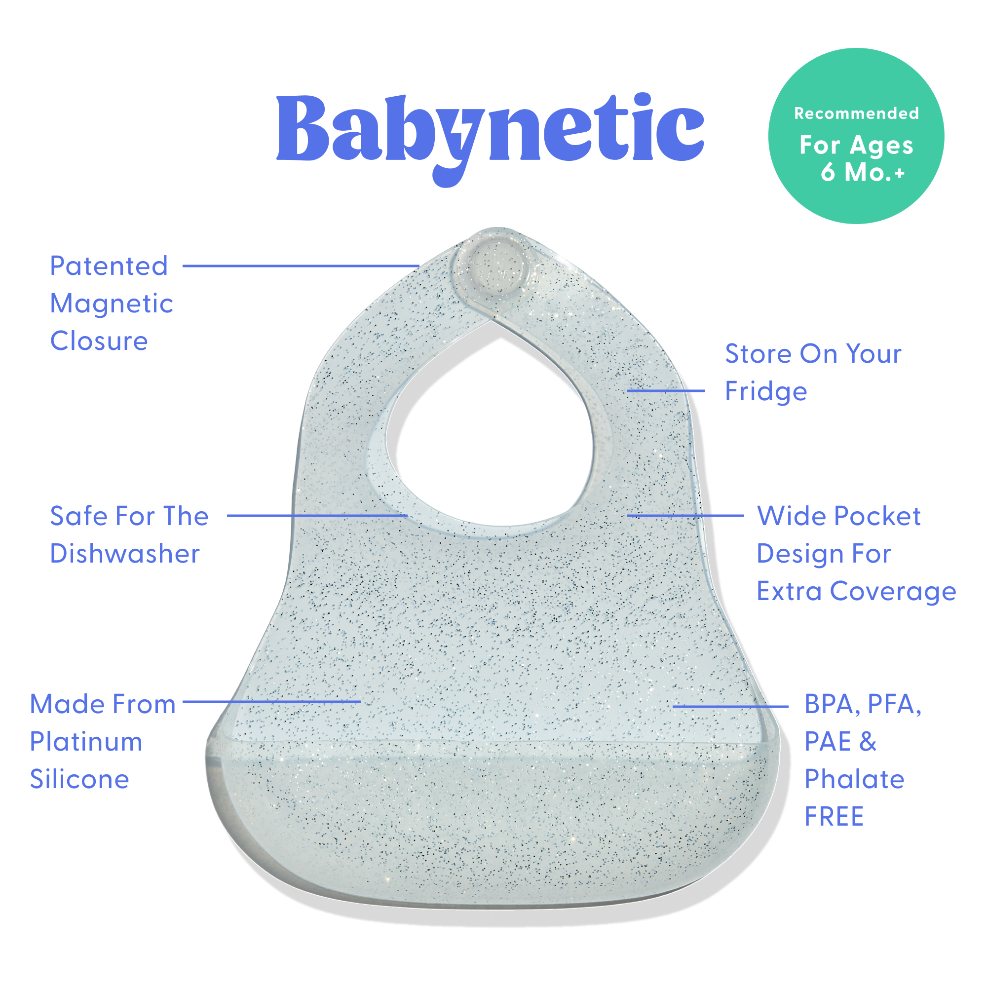 Magnetic Bib - Sugar Jelly