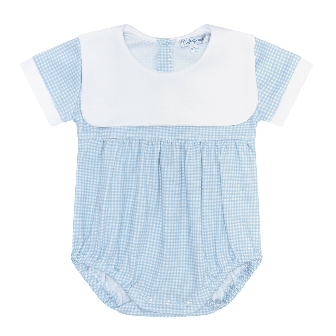 Blue Gingham Baby Bubble
