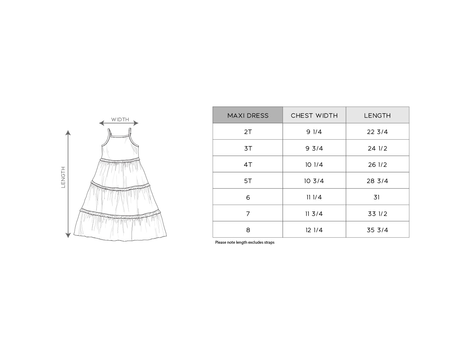 Girl's Maxi Dress