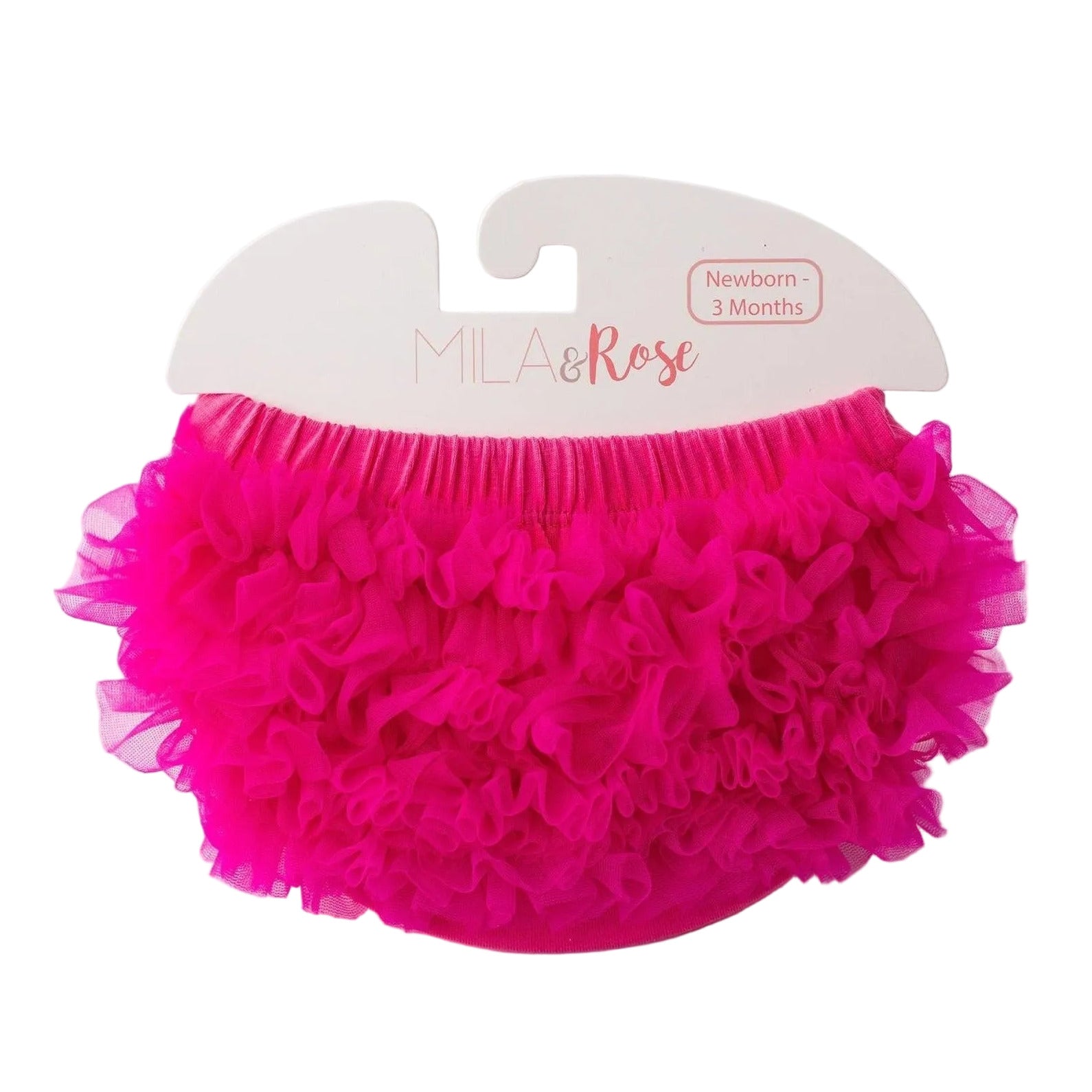 Hot Pink Ruffle Bum Bloomer