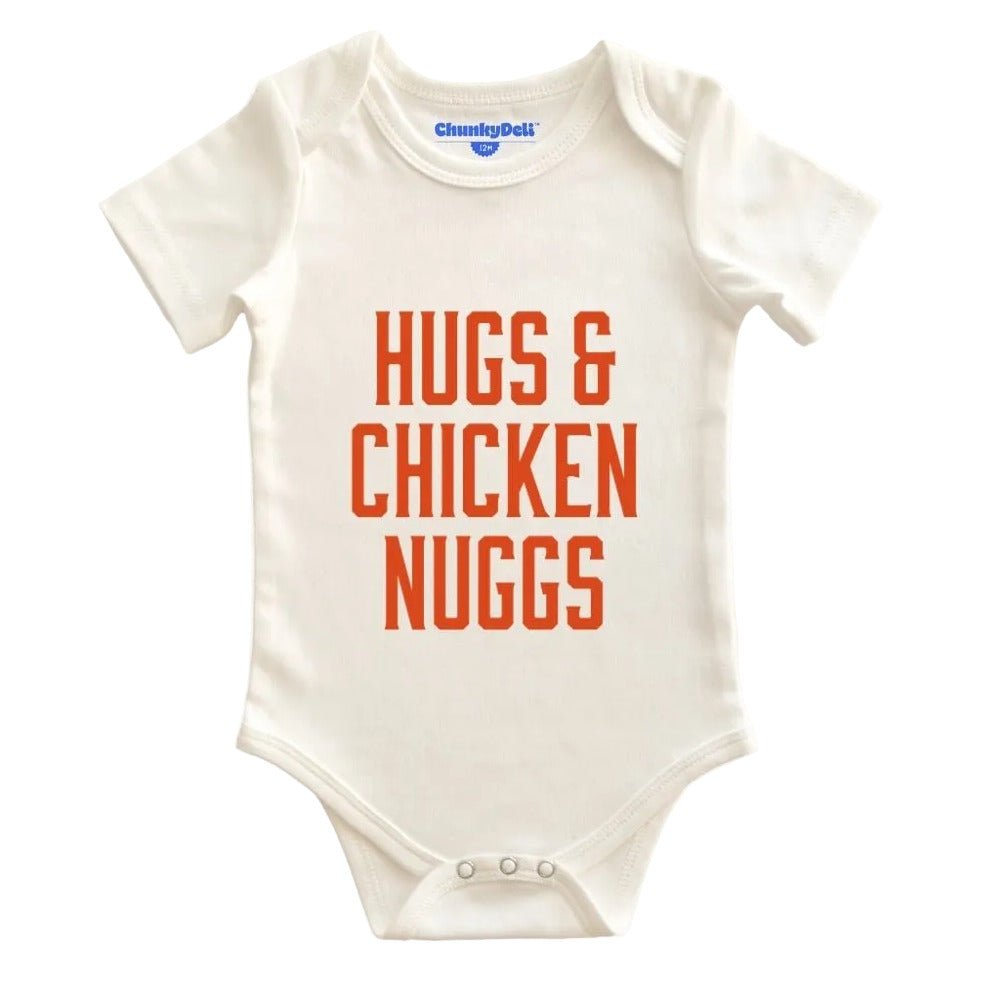 Hugs & Chicken Nuggs Baby Bodysuit