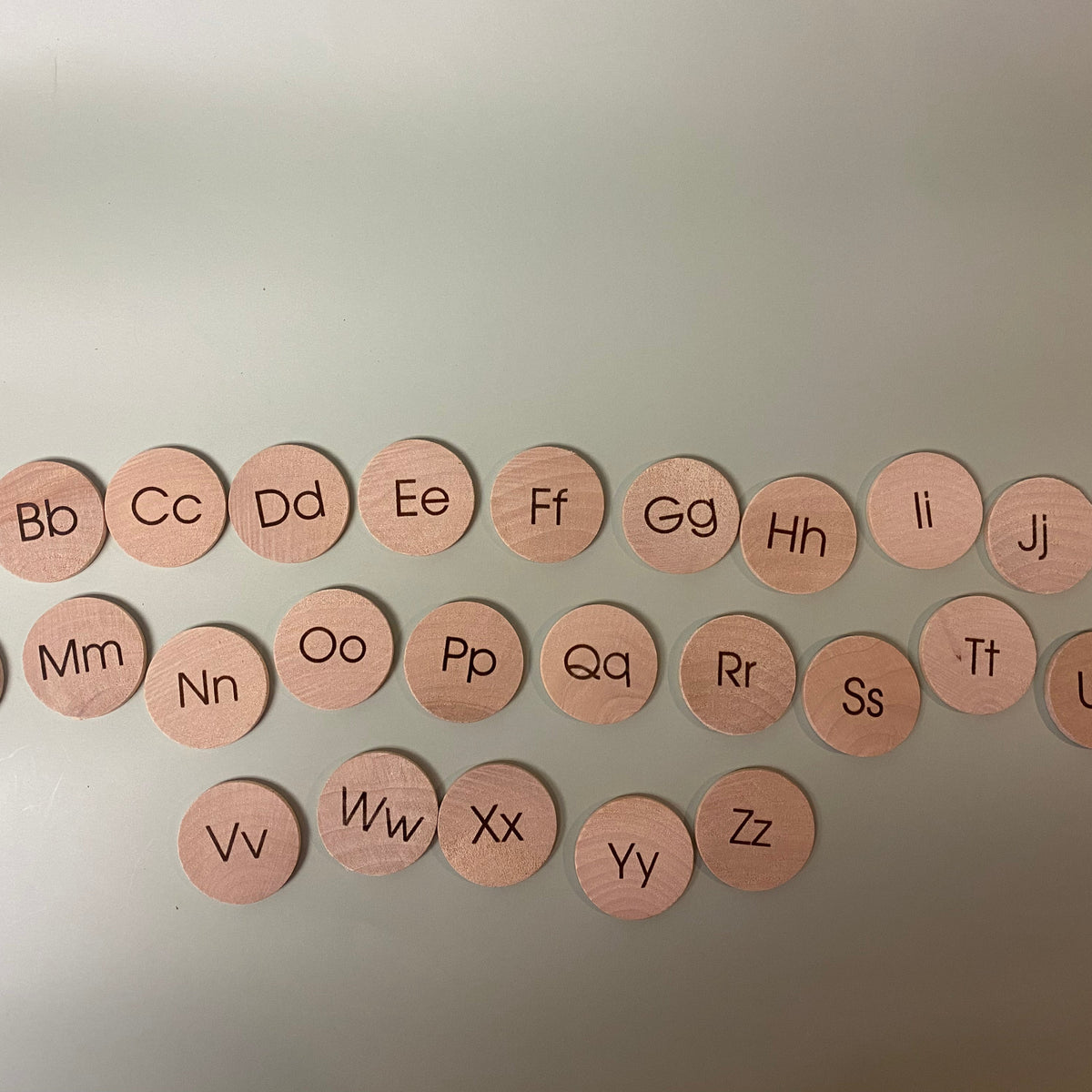 Wooden Number / ABC discs