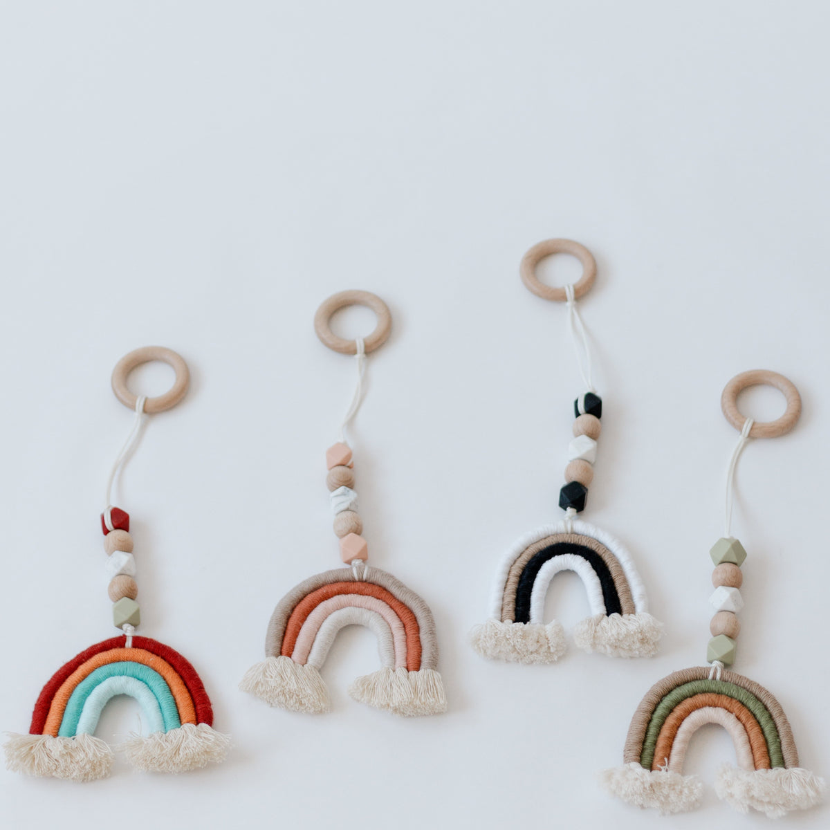 Rainbow Carseat Garland/Gym Toy/Car Ornament