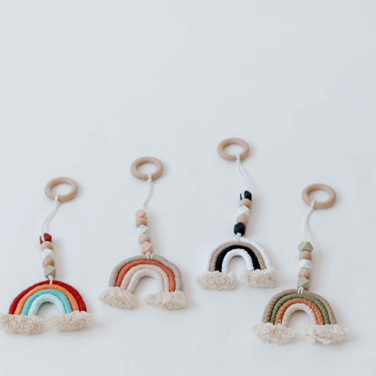 Rainbow Carseat Garland/Gym Toy/Car Ornament