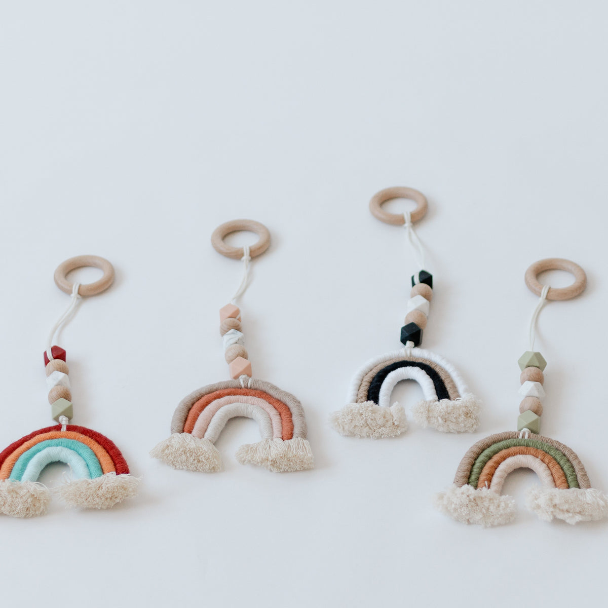 Rainbow Carseat Garland/Gym Toy/Car Ornament