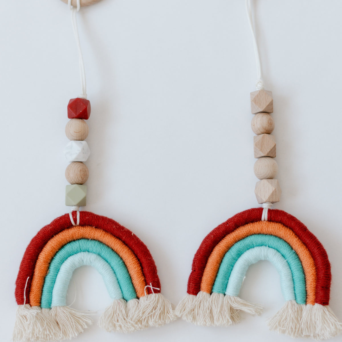 Rainbow Carseat Garland/Gym Toy/Car Ornament
