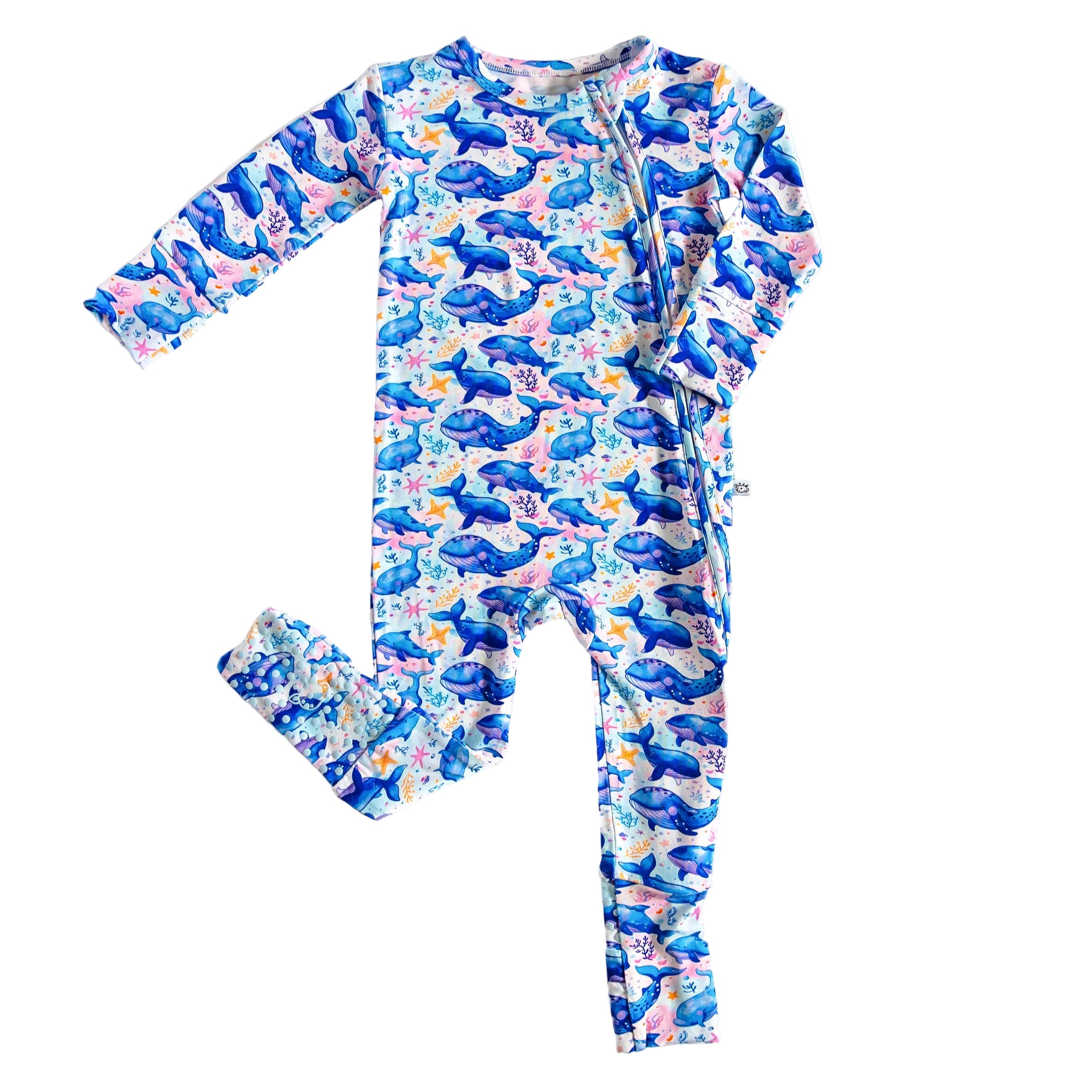 Ocean Slumber Convertible Footie