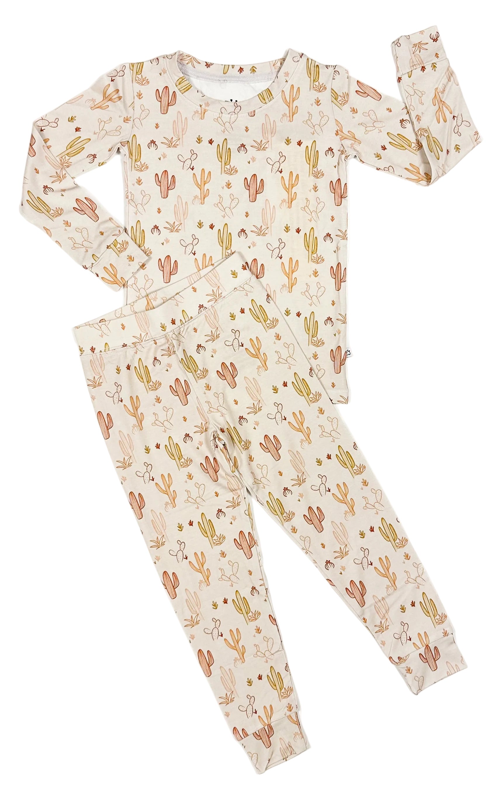 Boho Cacti Taller-Tots Two-Piece PJs