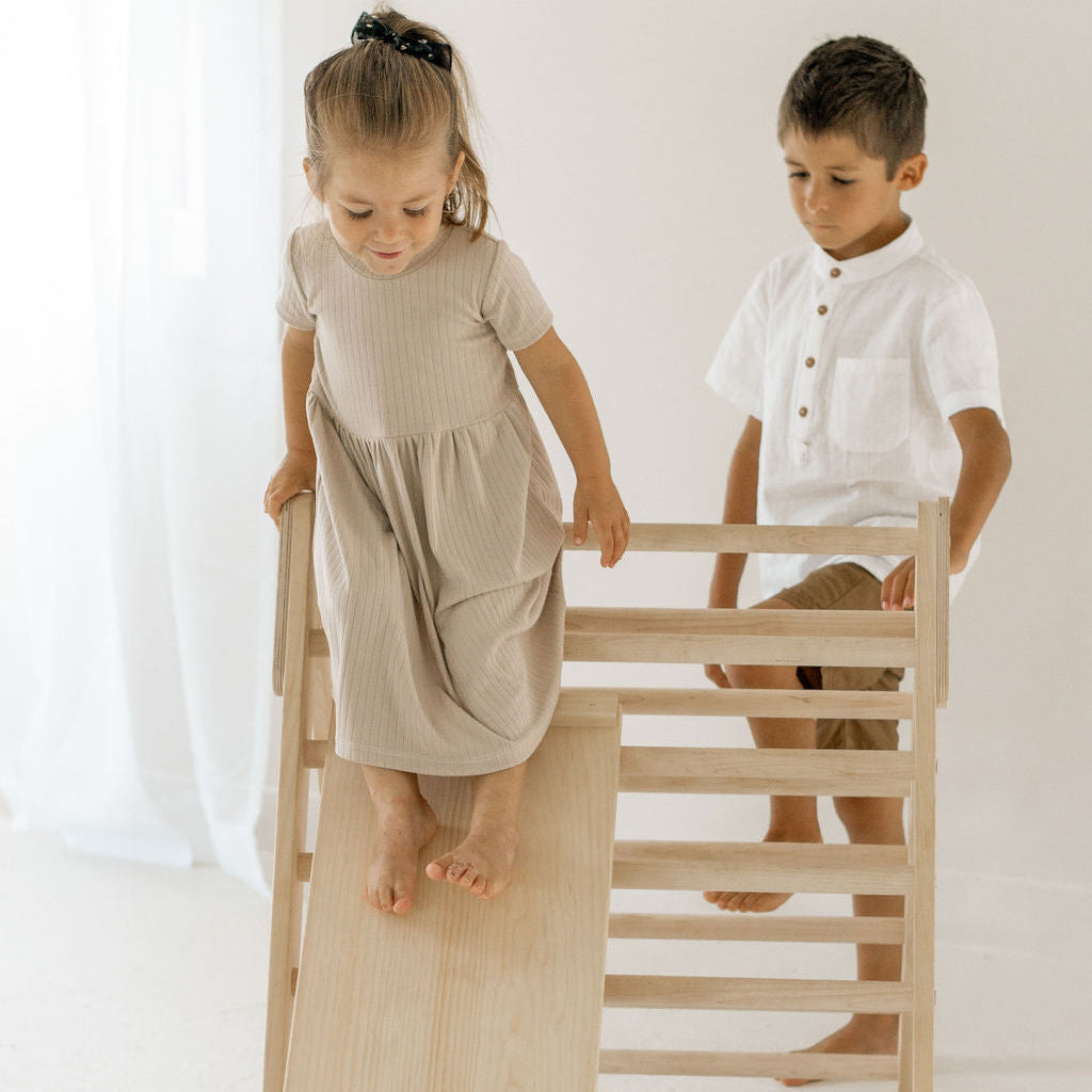Large Wooden climbing triangle