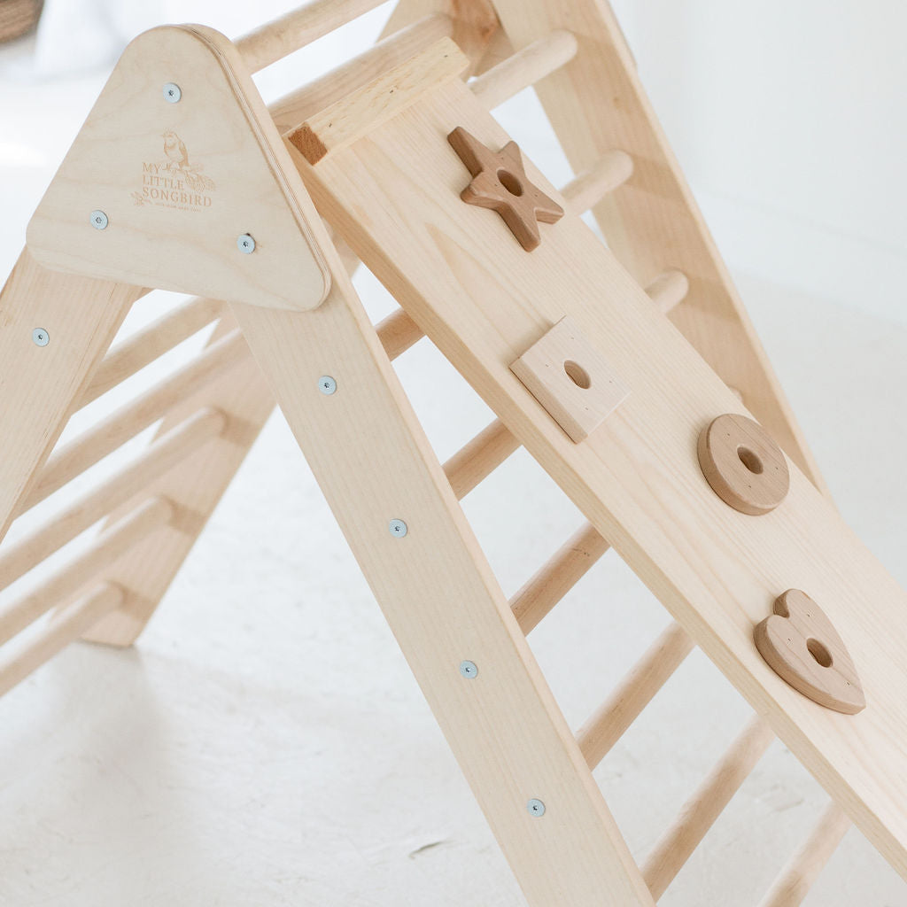 Large Wooden climbing triangle