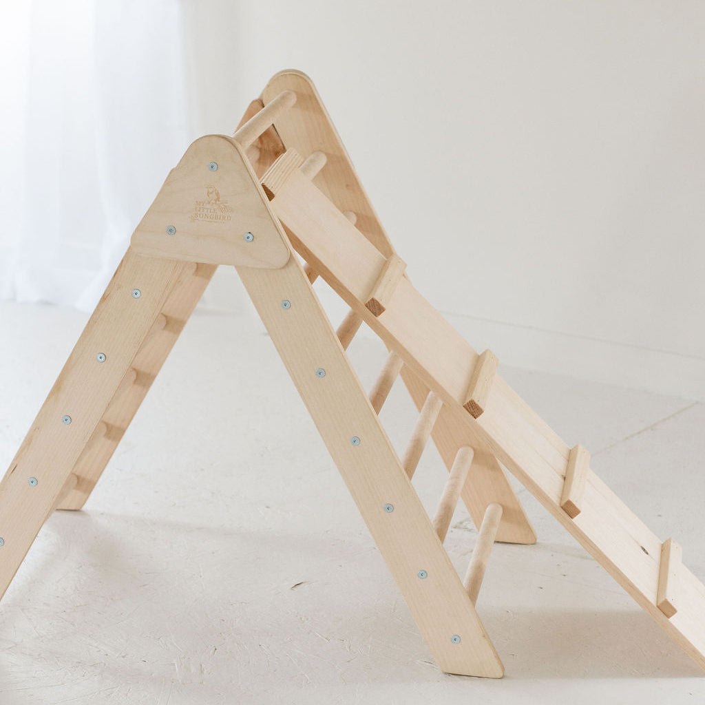 Large Wooden climbing triangle
