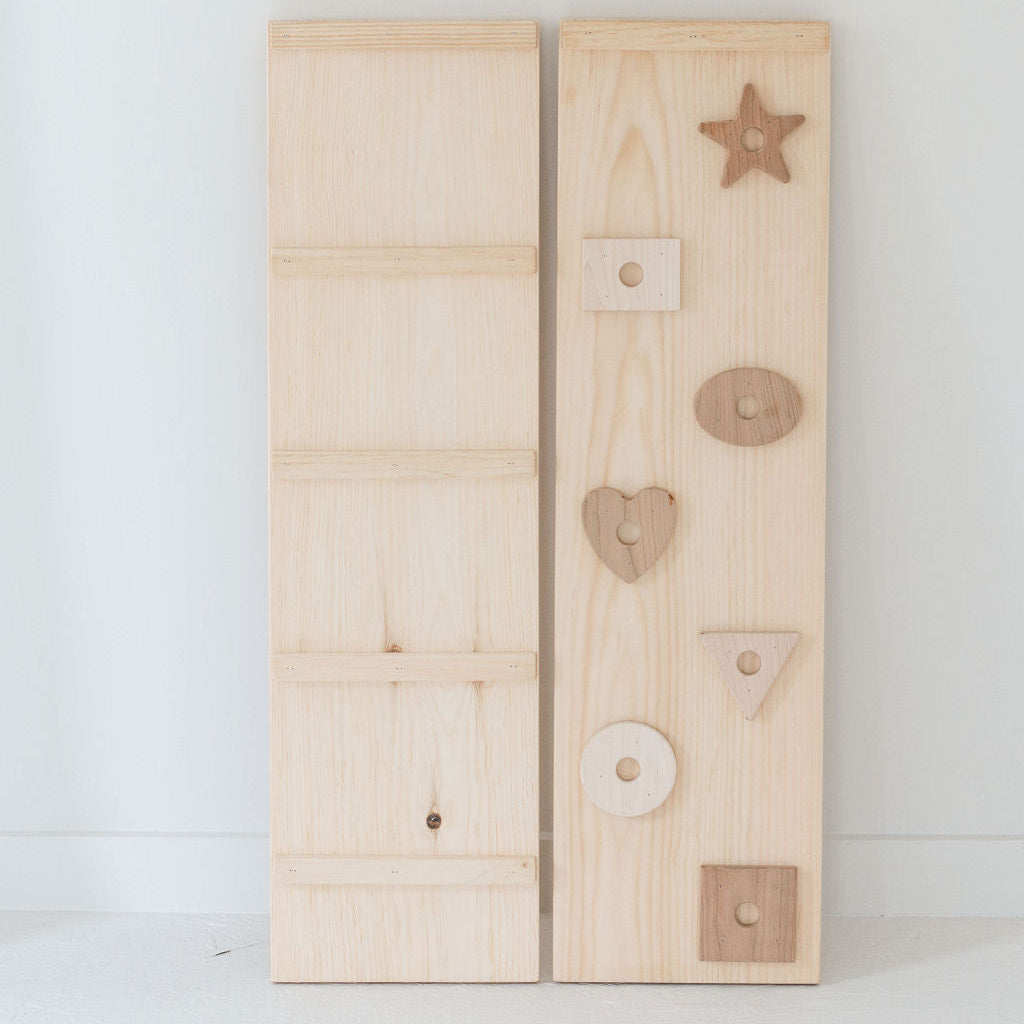 Small Wooden climbing triangle