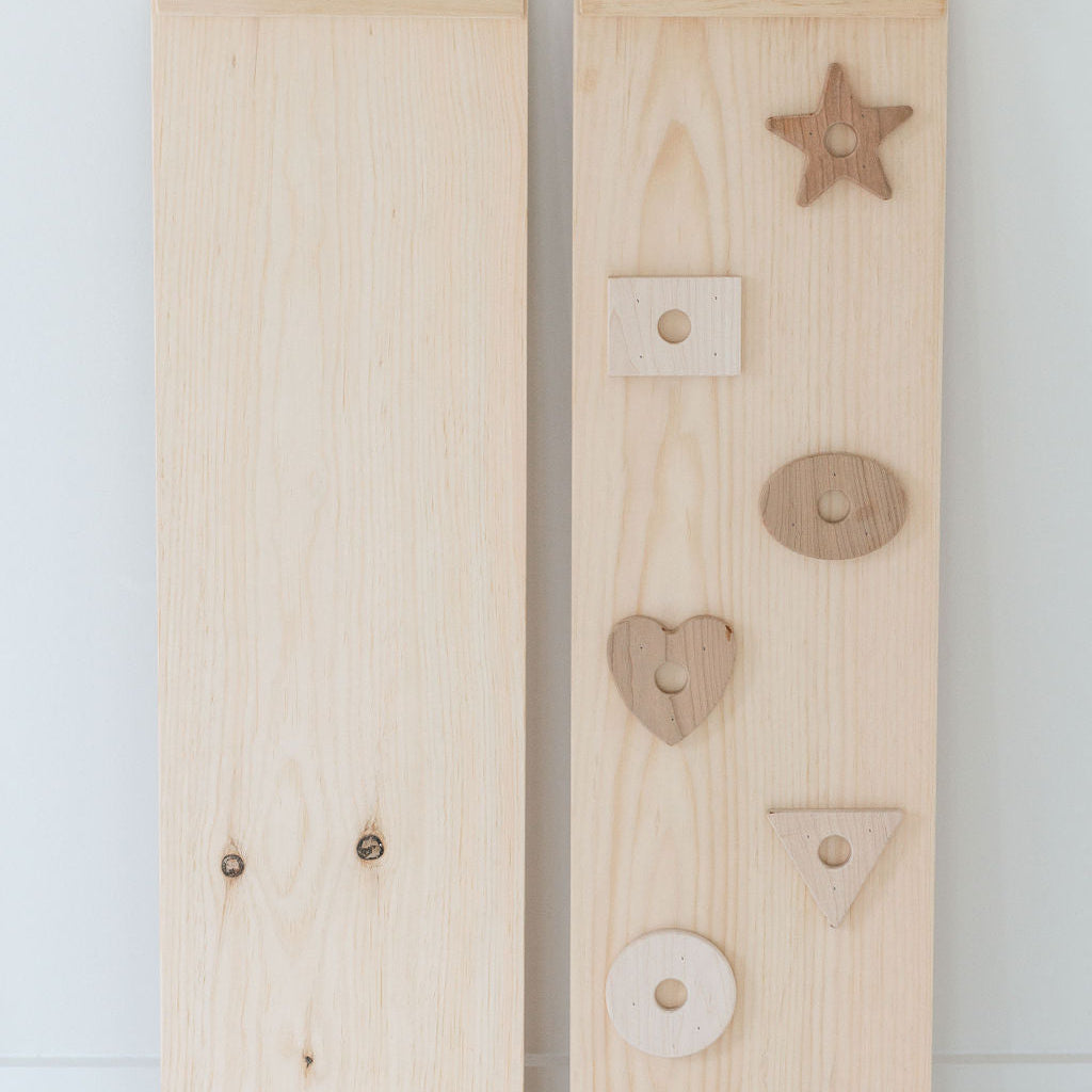 Large Wooden climbing triangle