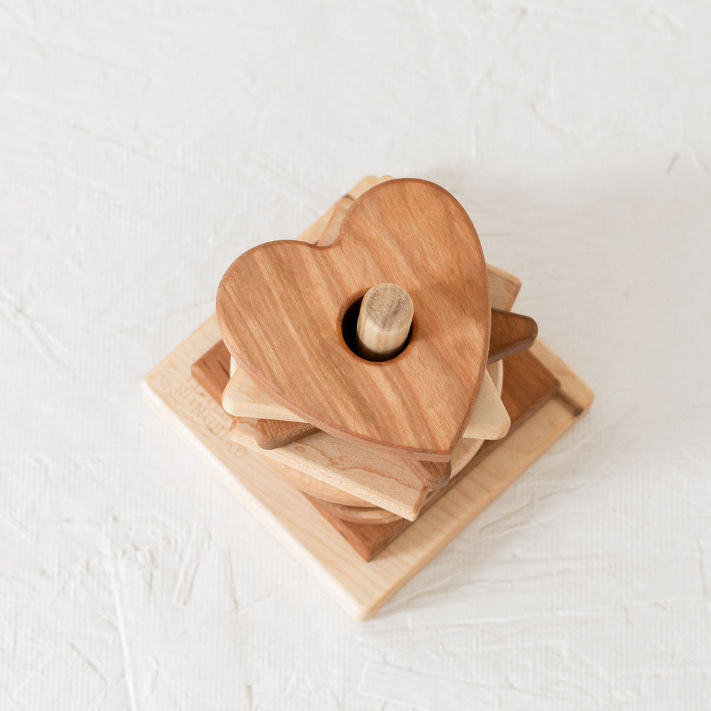 Wooden Shape Stacker