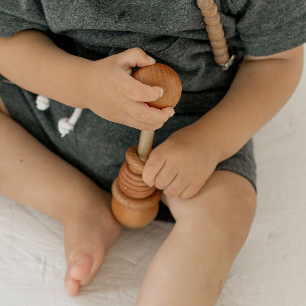 Wooden Baby Rattle