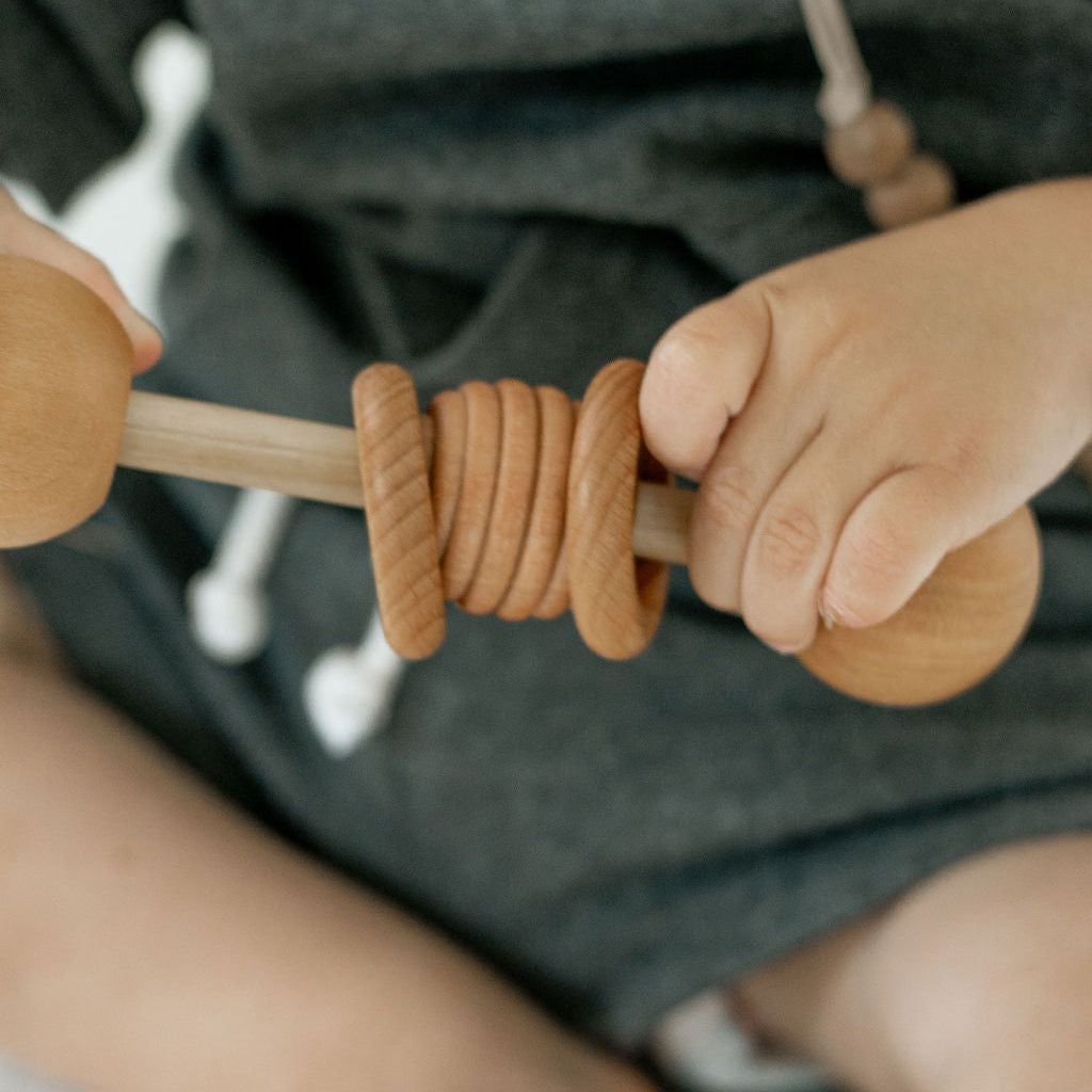 Wooden Baby Rattle