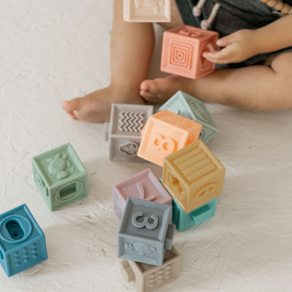 1-2-3's Silicone Blocks Set