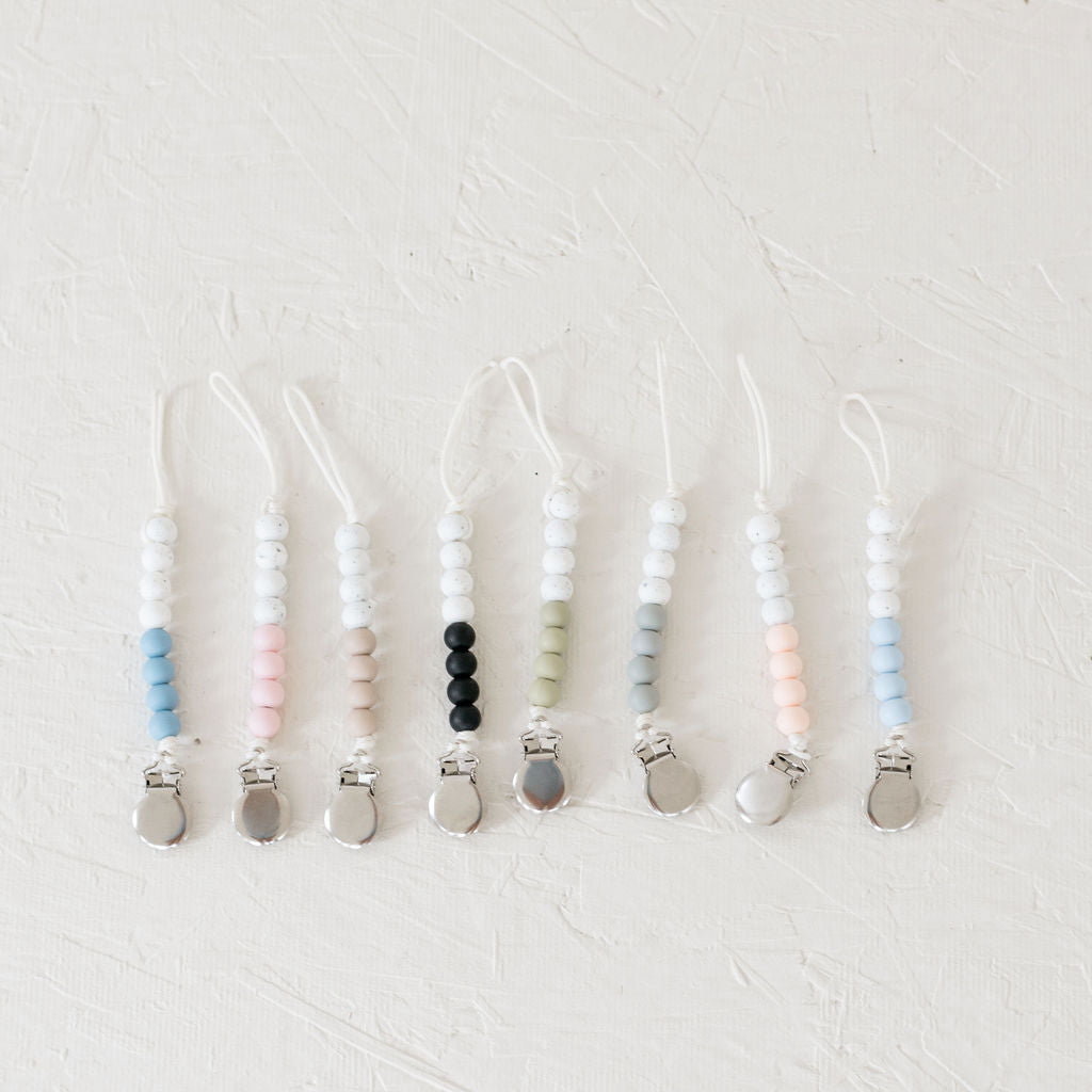 Chickadee Pacifier Clip