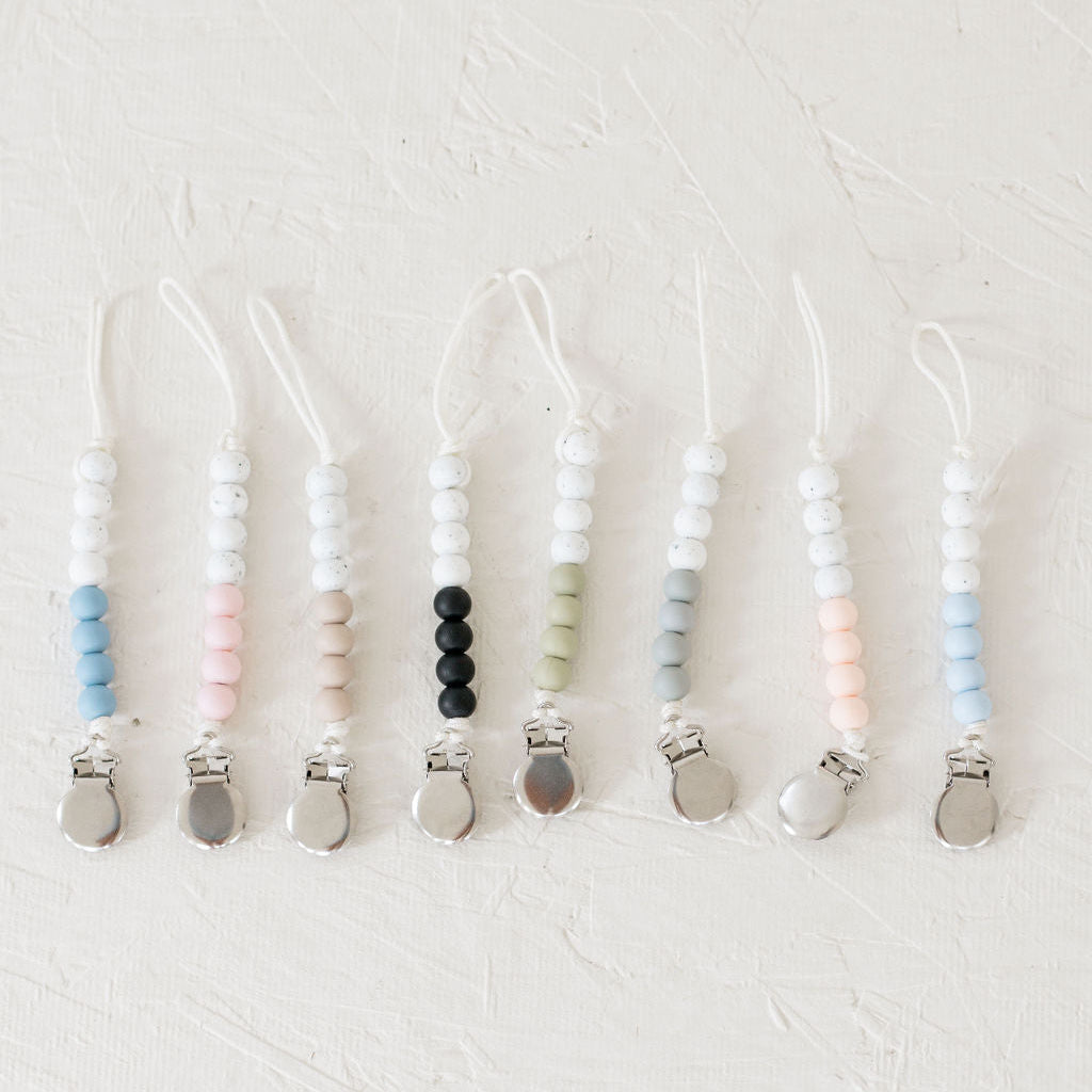 Chickadee Pacifier Clip