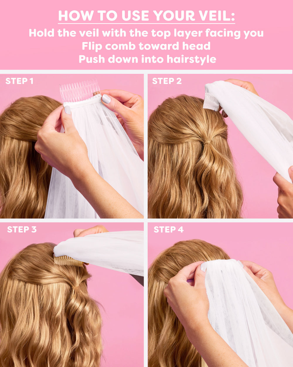 Pearlfect Veil - pearl bridal veil