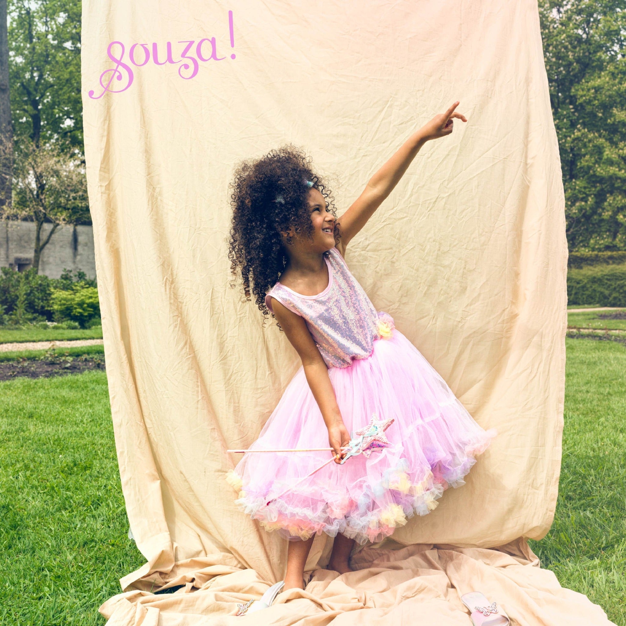 Jocelyne Fancy Dress - Special Event Apparel for Girls (2 sizes)