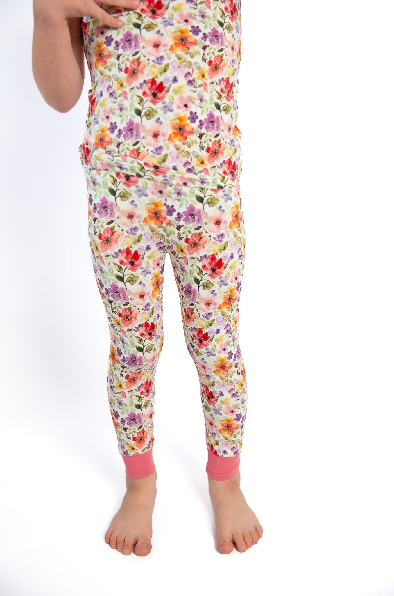 Watercolor Floral Pajama Set