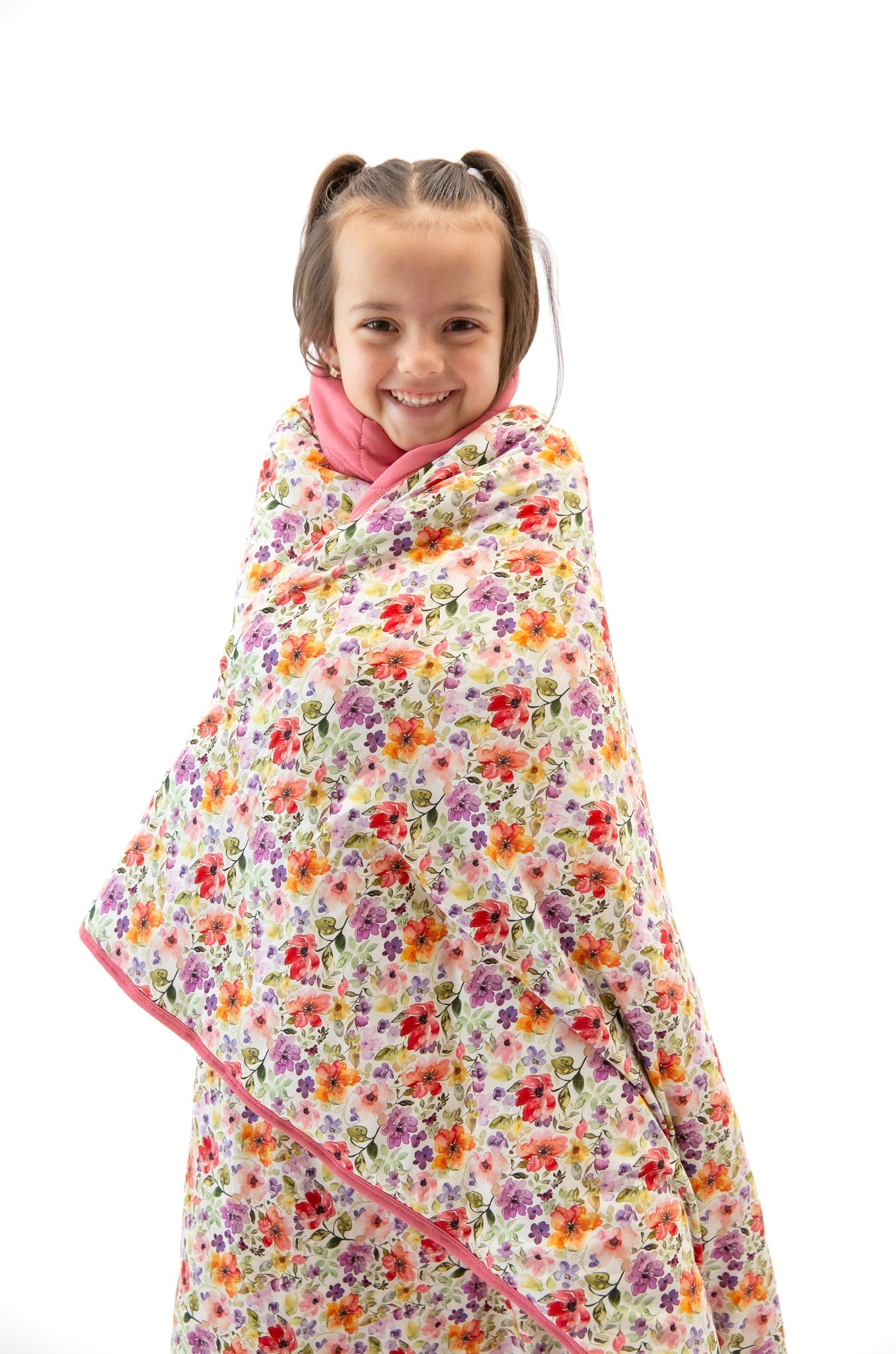 Watercolor Floral Quilt