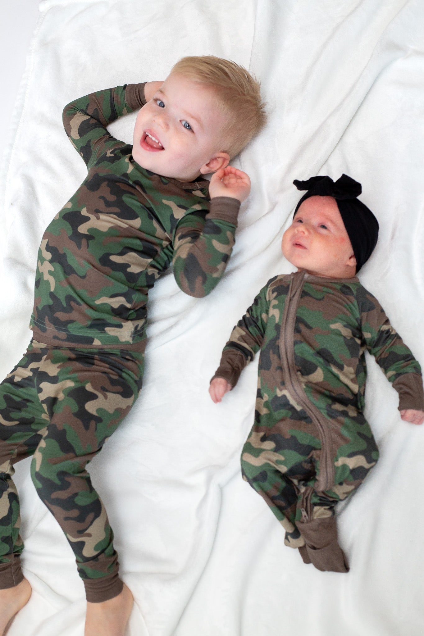 Classic Camo Convertible Footie