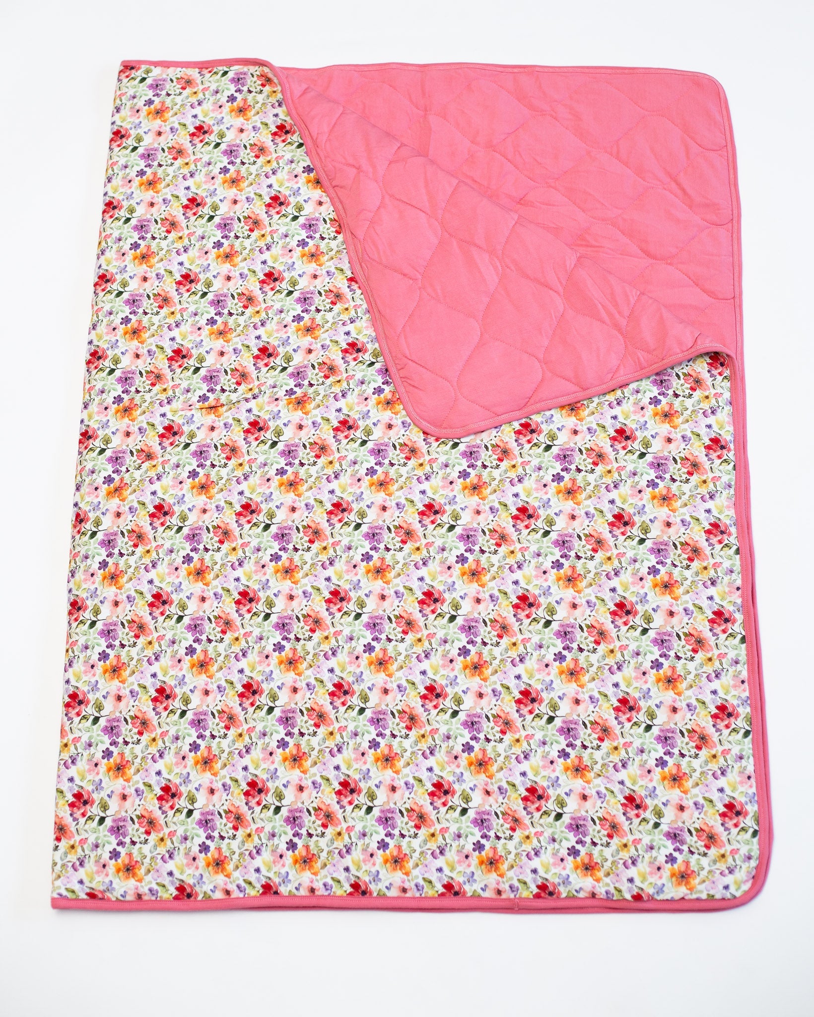 Watercolor Floral Quilt