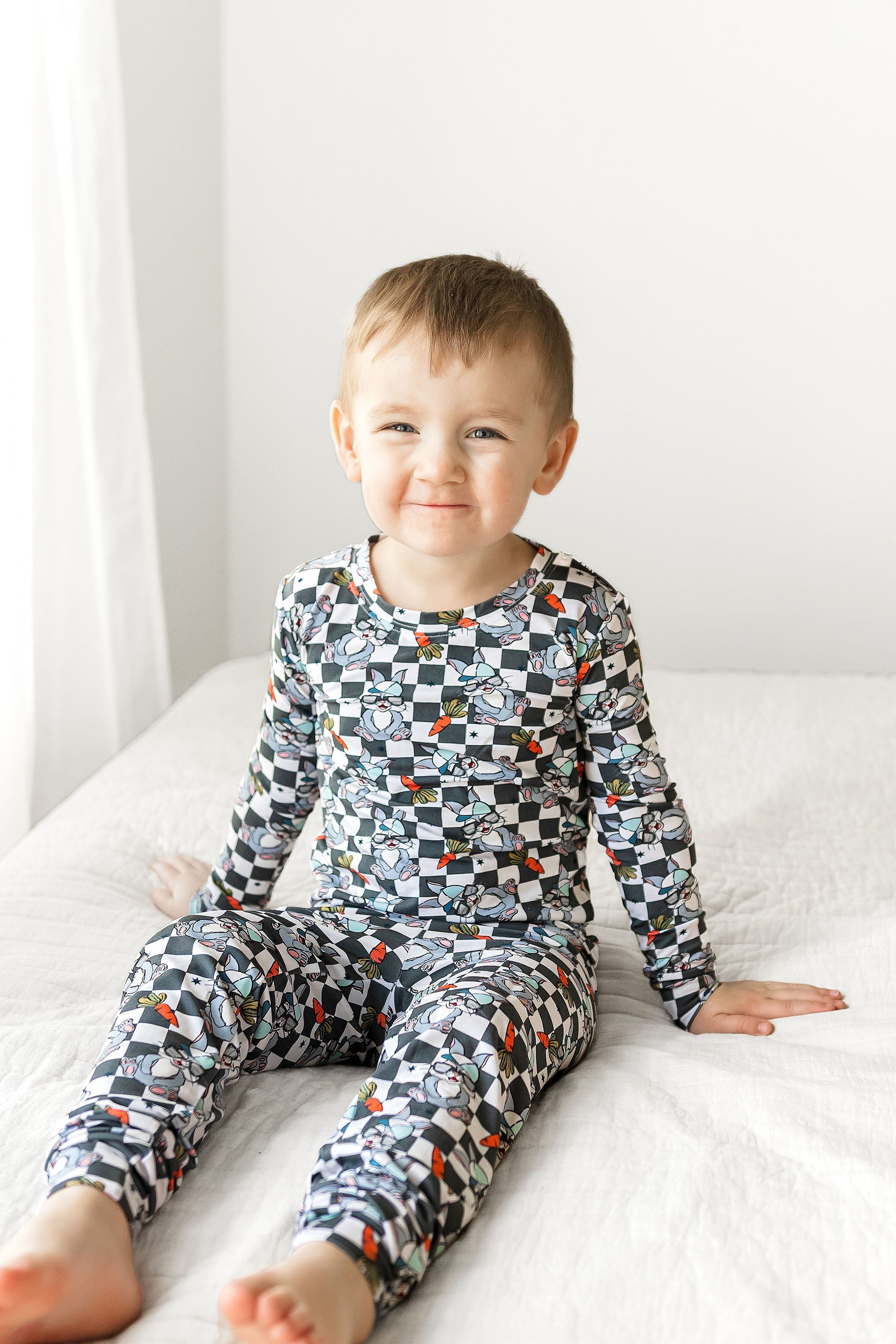 Bunny Hop Dreams Taller-Tots Two-Piece PJs