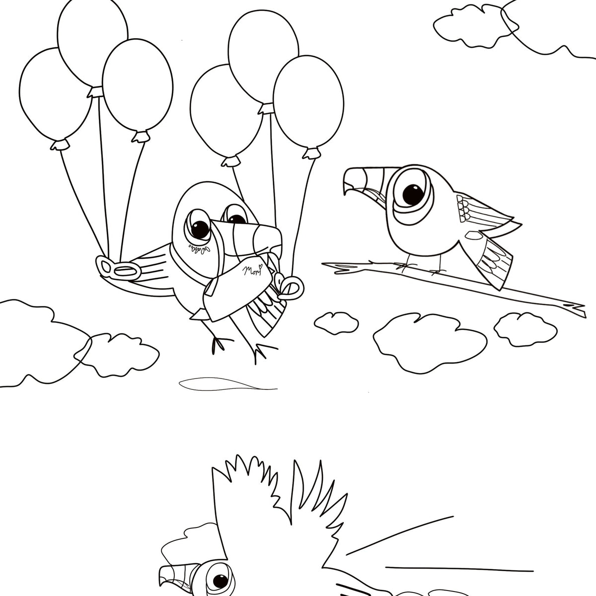 Toco Can Can: and you can too! Color-In Activity Book