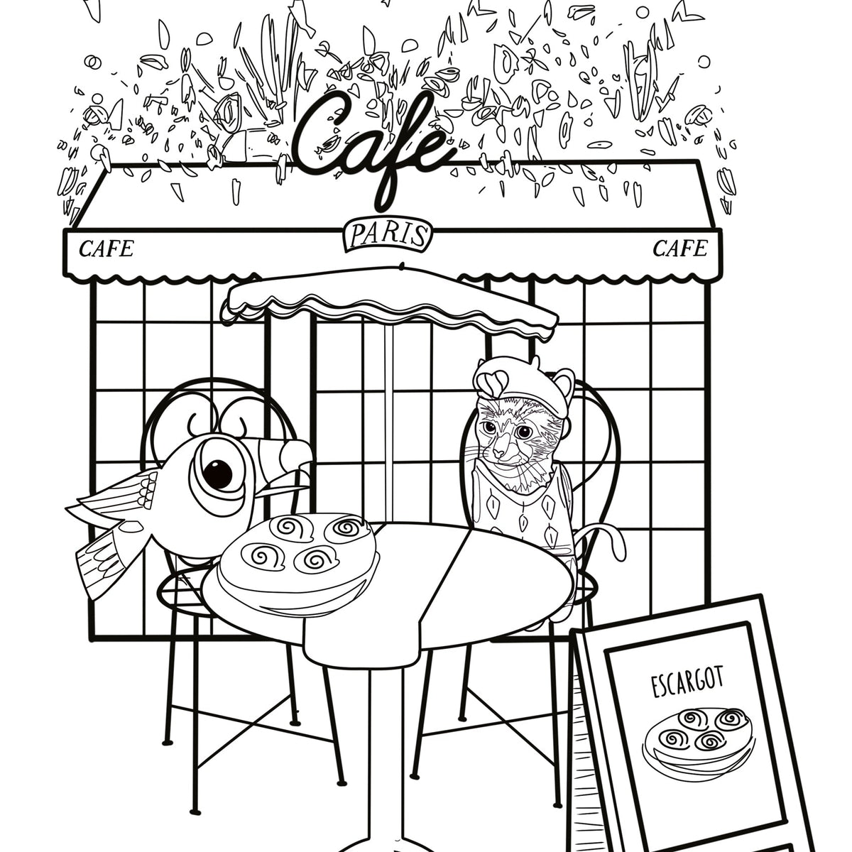 Toco Can Can: and you can too! Color-In Activity Book