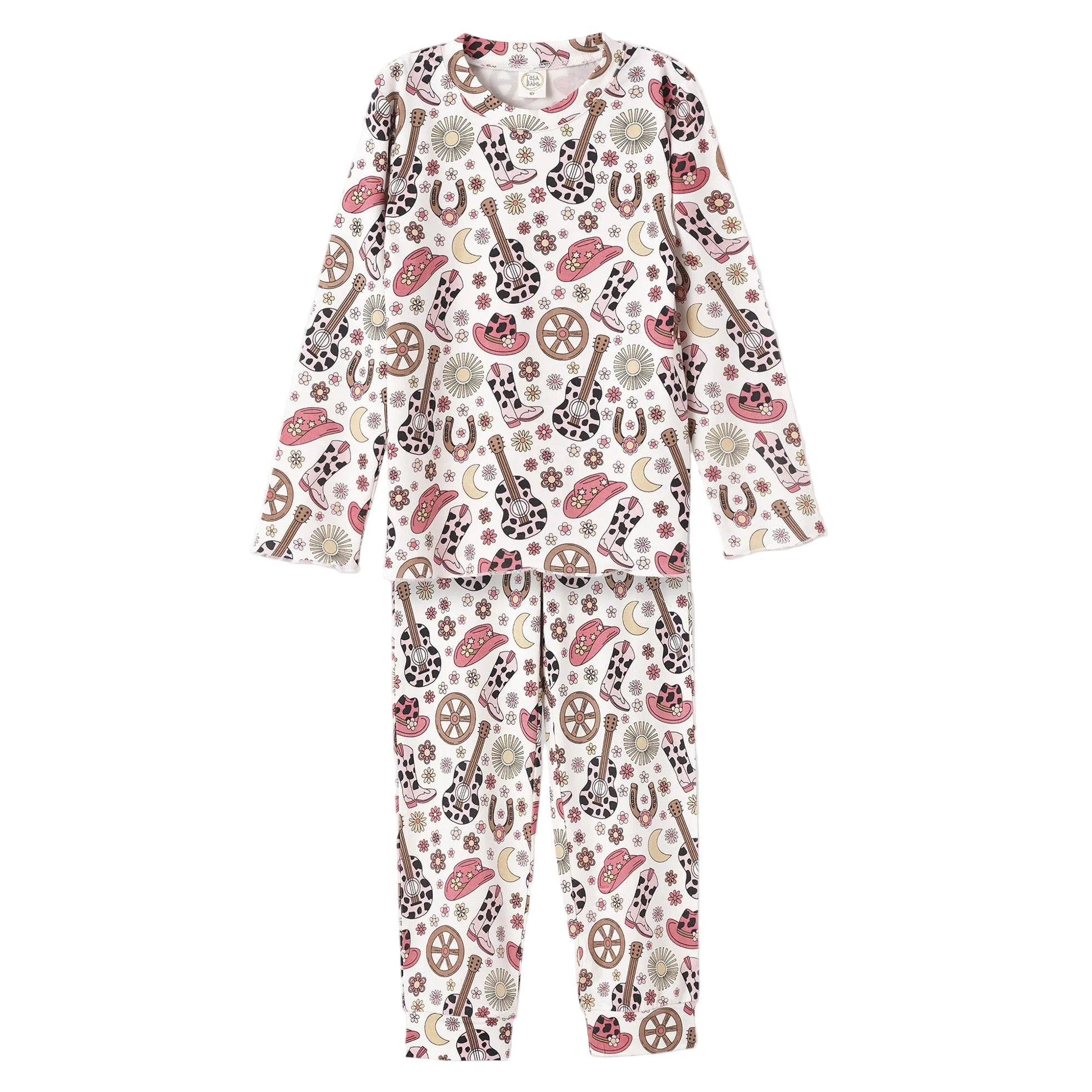 Cowgirl Cutie Girl's Bamboo Pajama Set