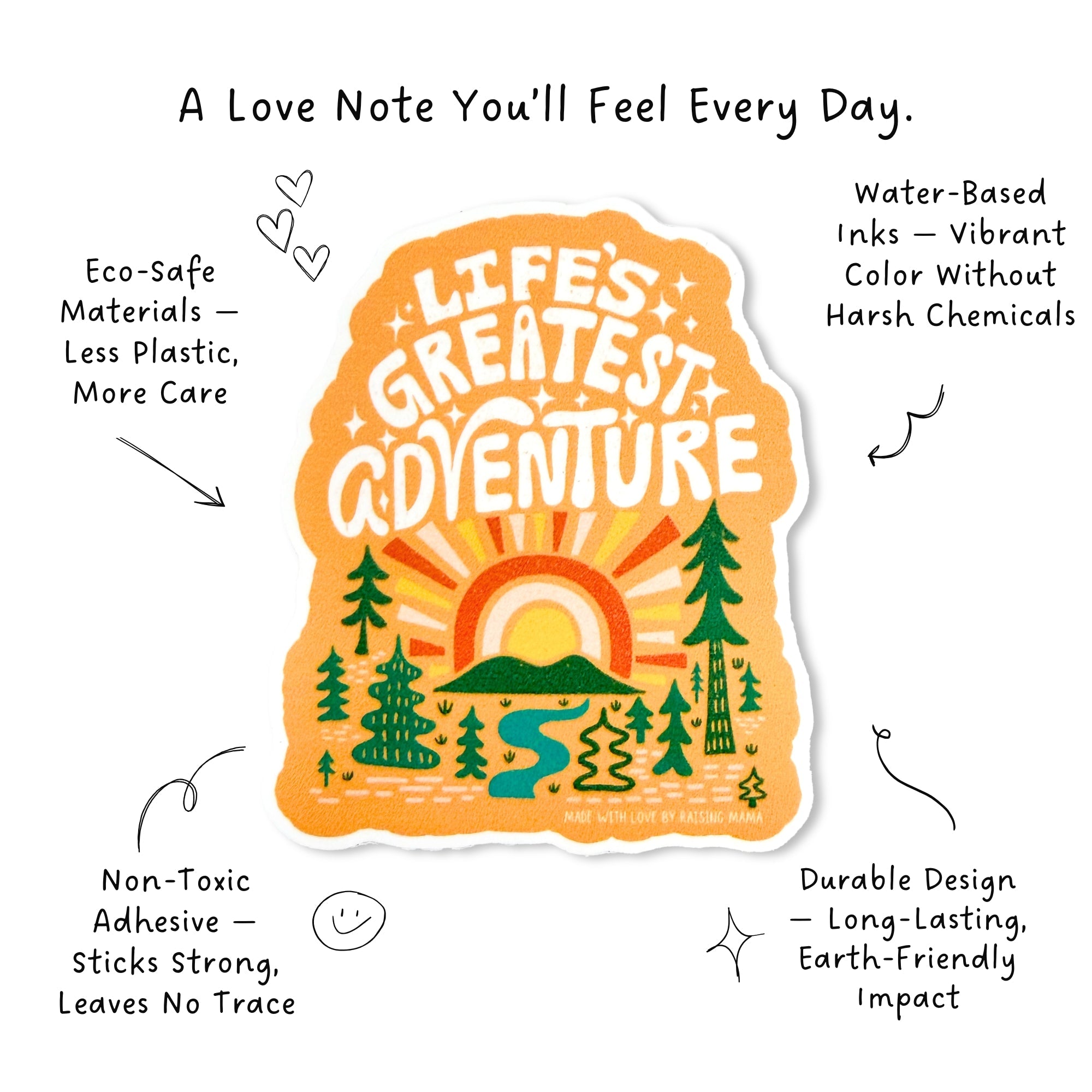Life's Greatest Adventure | Sticker