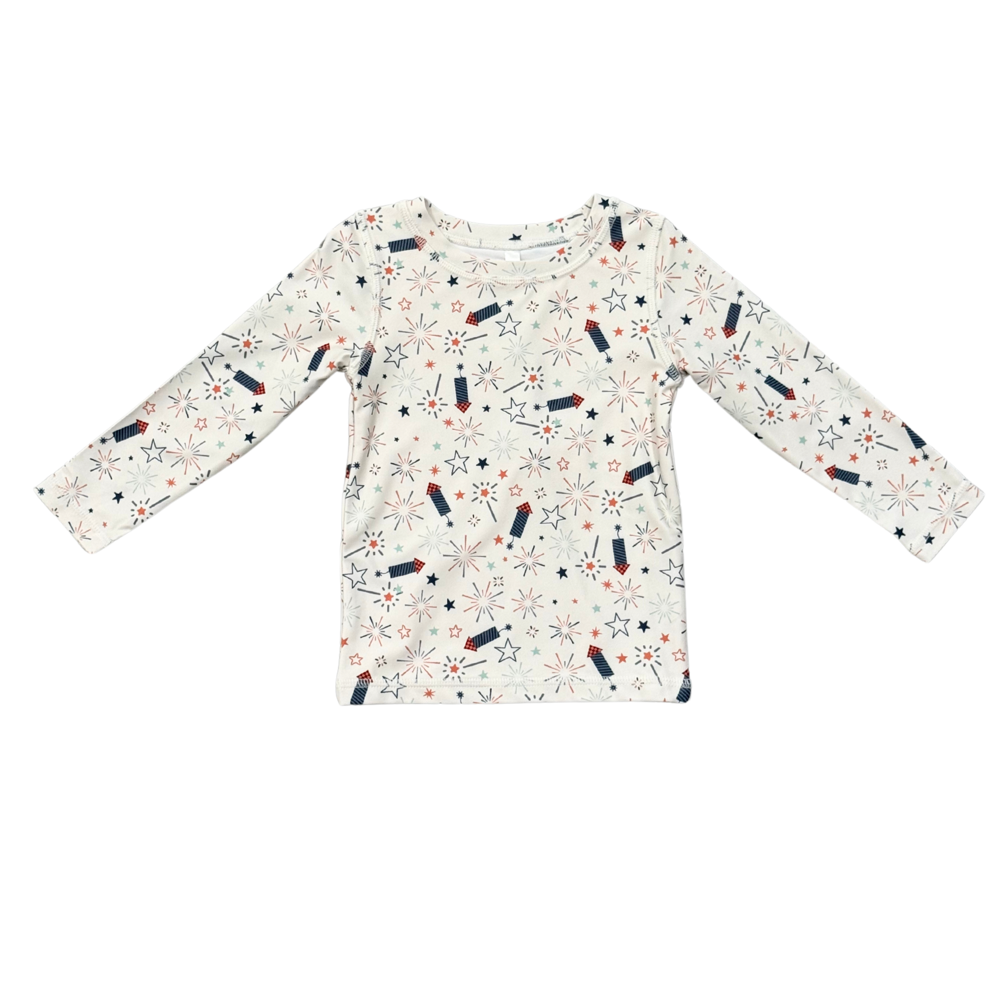 Long Sleeve Rash Guard Swim Shirt