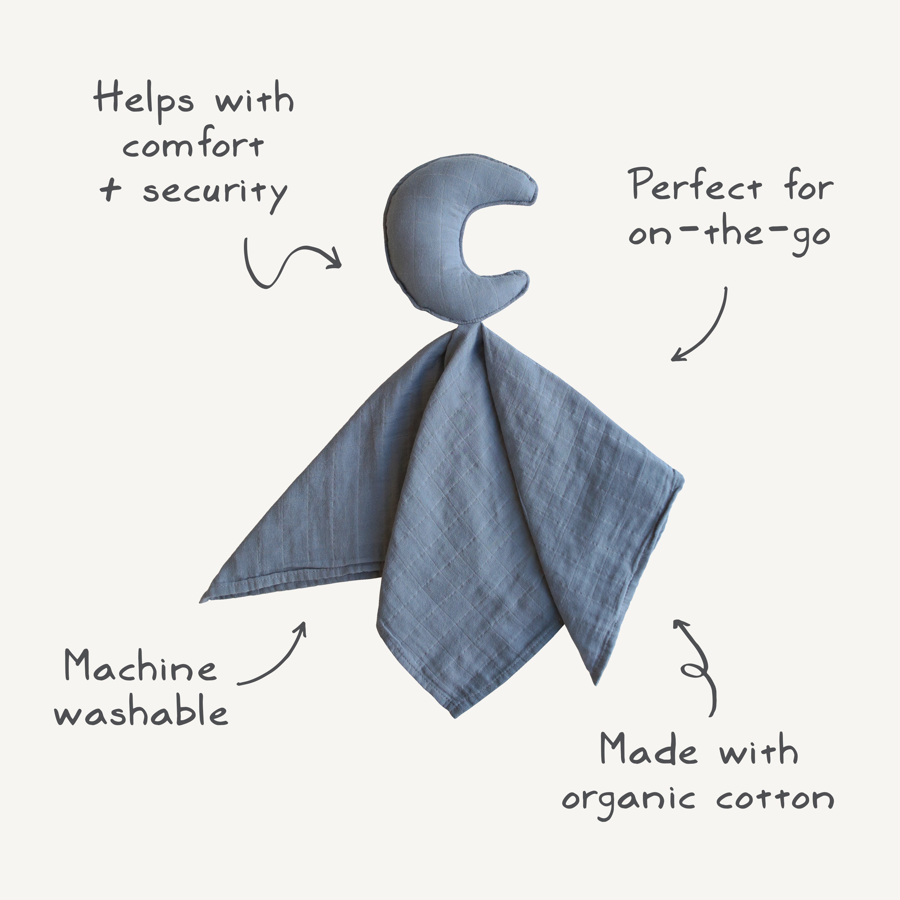 Moon Lovey Blanket