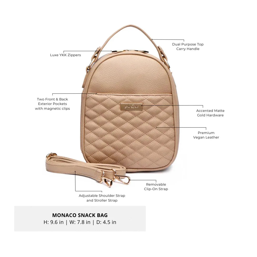 Classic Snack Bag | Latte Brown