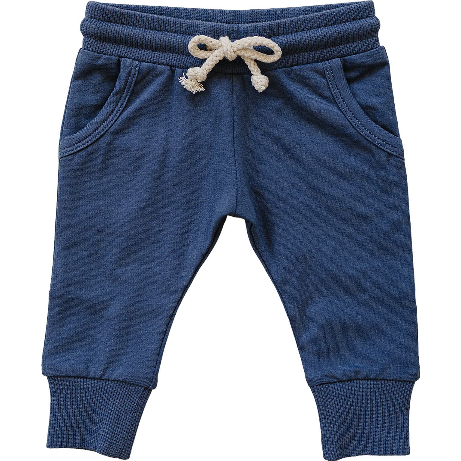 Blue Pocket Joggers