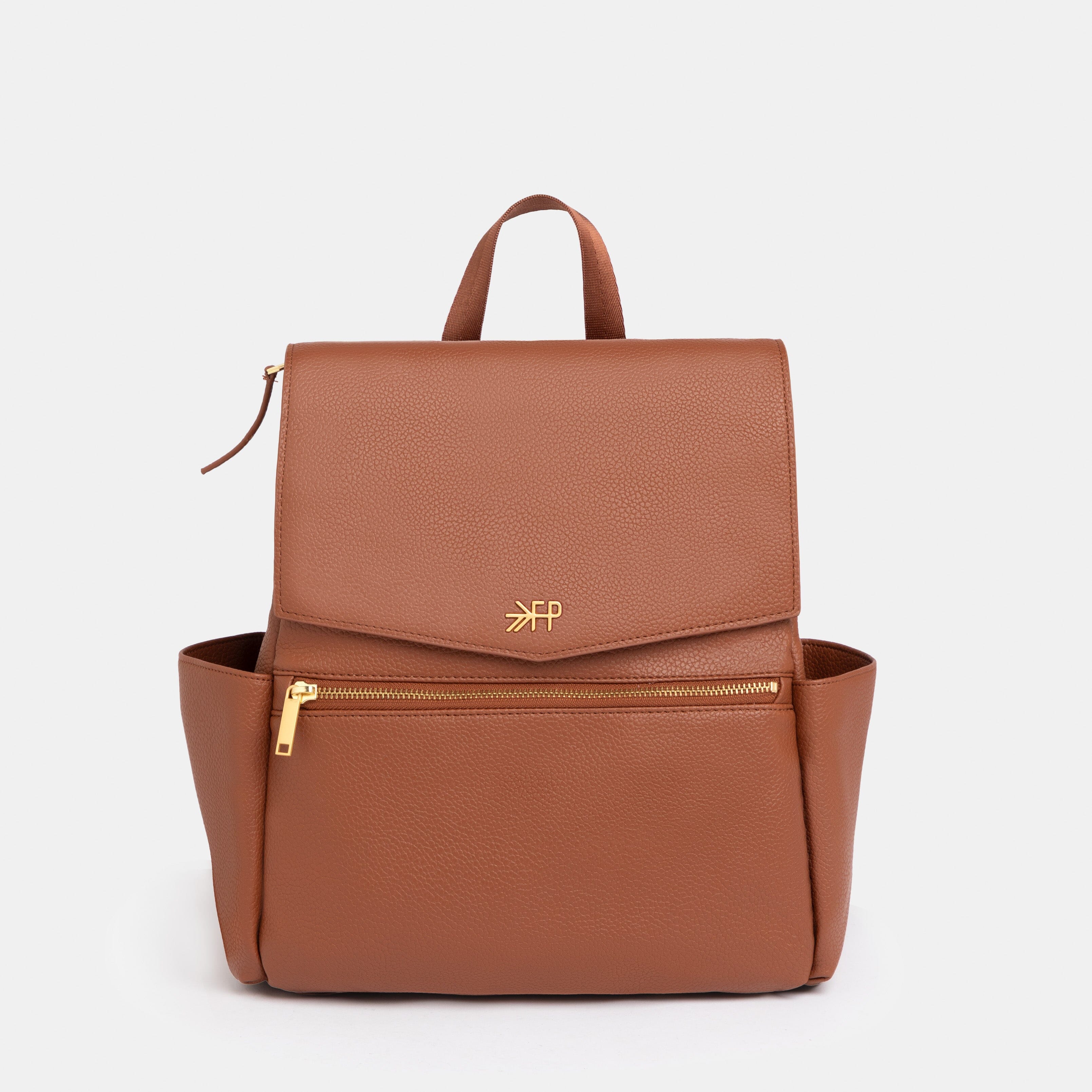 Cognac Mini Classic Diaper Bag II