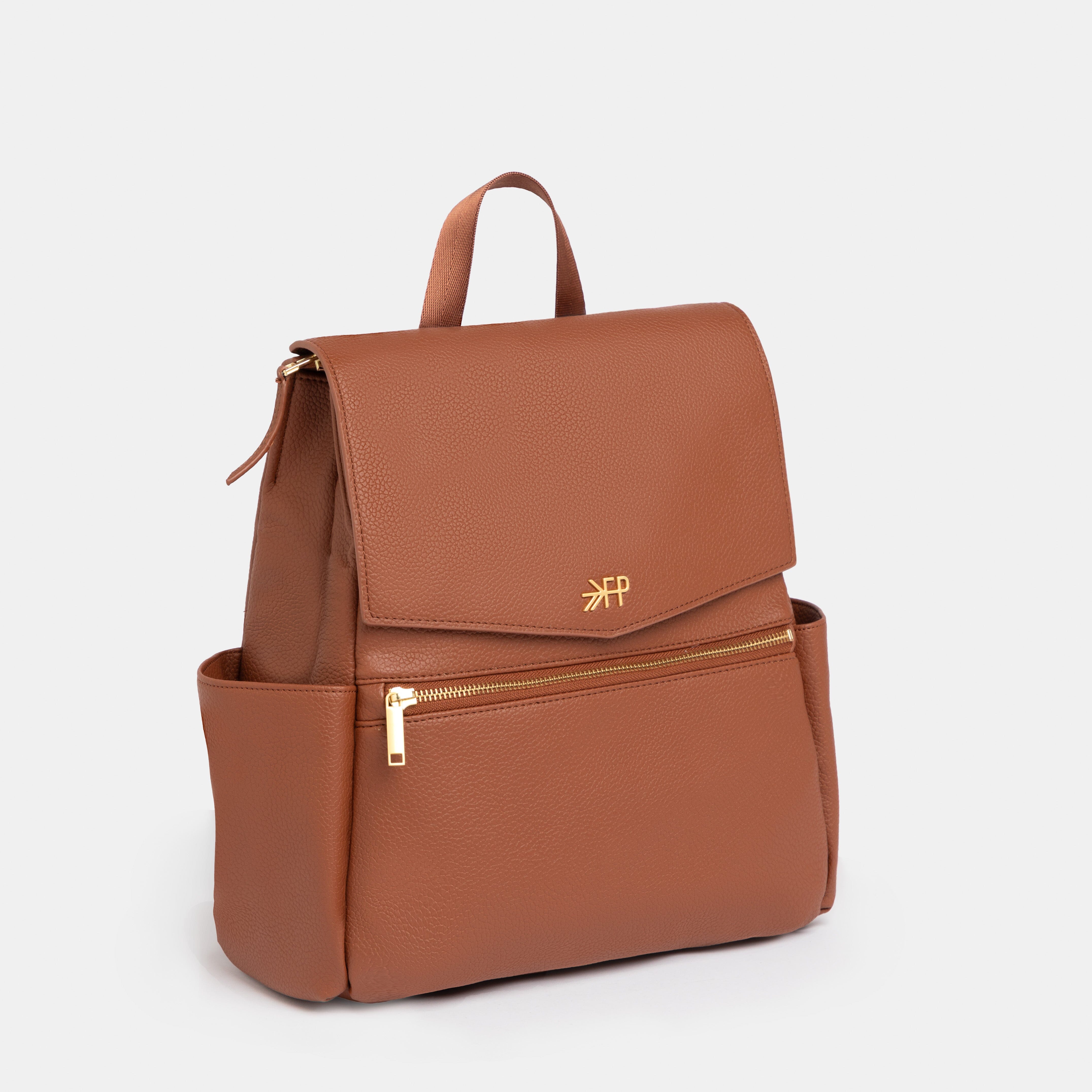 Cognac Mini Classic Diaper Bag II