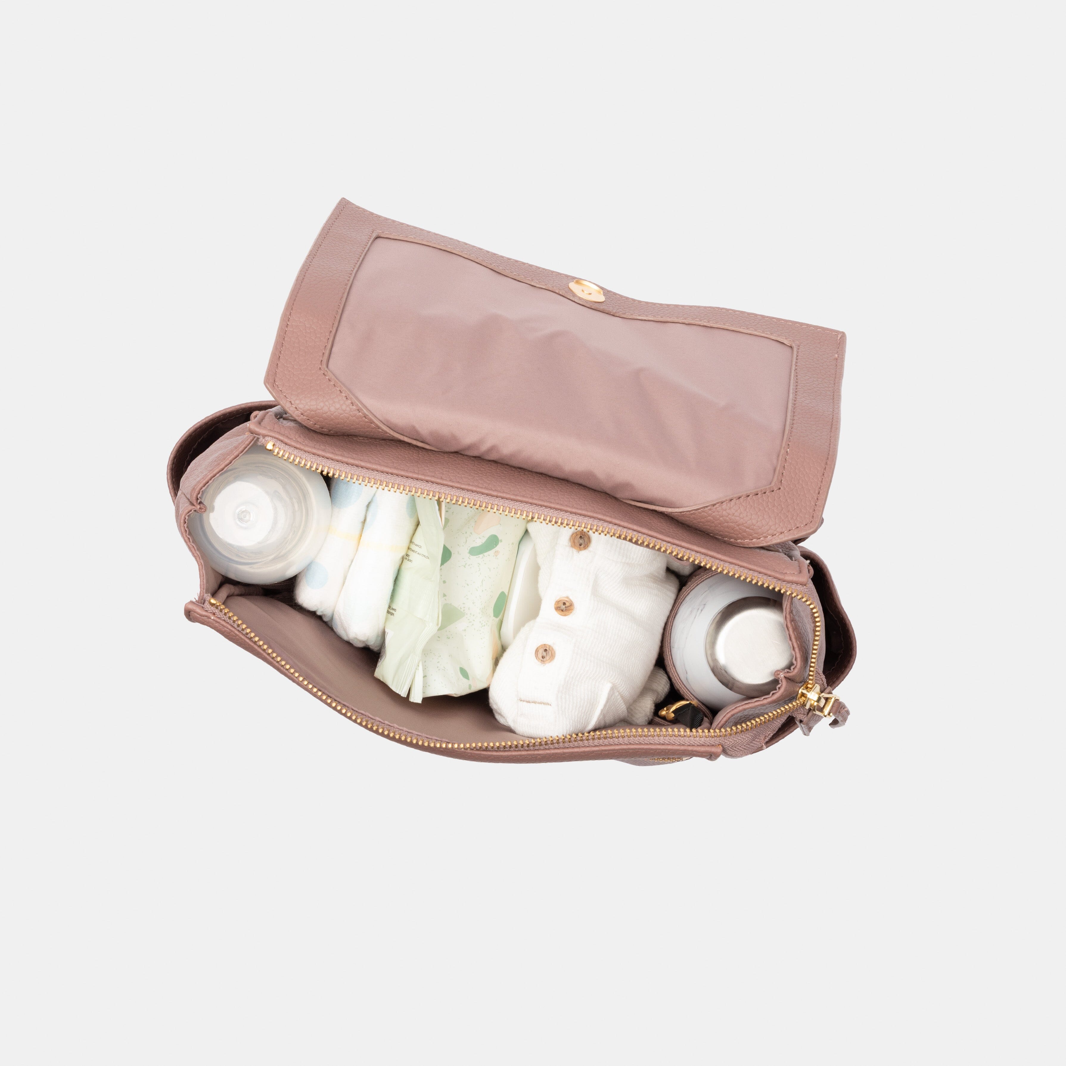 Heather Mini Classic Diaper Bag II